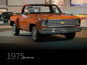 1975 Chevrolet C10 Pickup Truck New Metal Sign Stepside Model Featured Ebay