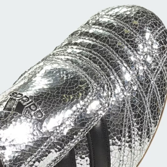 Adidas Women's Taekwondo Leather 'Silver Metallic' - JH9664