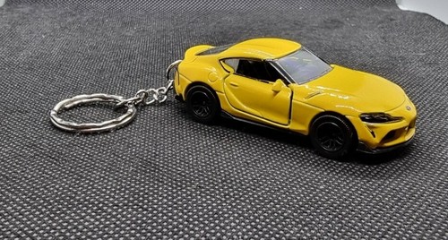 Majorette Toyota GR supra high detail diecast car keyring Keychain - Picture 2 of 7