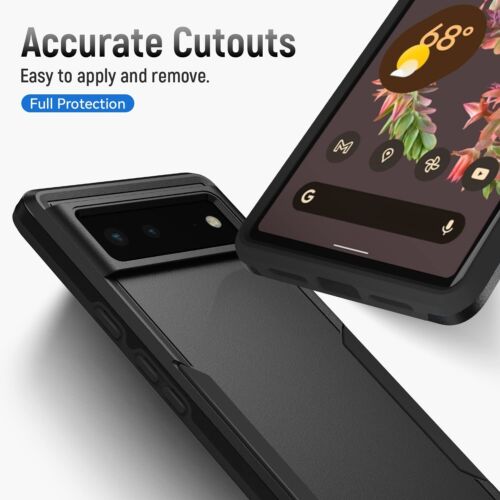 For Google Pixel 6 / 7 / 7a / 8 / 8a / 9 / 9 Pro XL - Case Rugged Hybrid Cover - Picture 2 of 12
