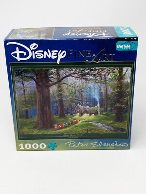Disney Puzzle Snow White Seven Dwarfs Fine Art 1000 Piece