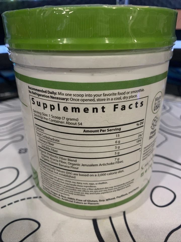 Mezcla patentada orgánica prebiótica Hyperbiotics 13 23 oz 375 g sin lácteos Foto 2 de 3