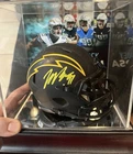 Joey Bosa Signed LA Chargers Eclipse Mini Helmet Fanatics COA With Case