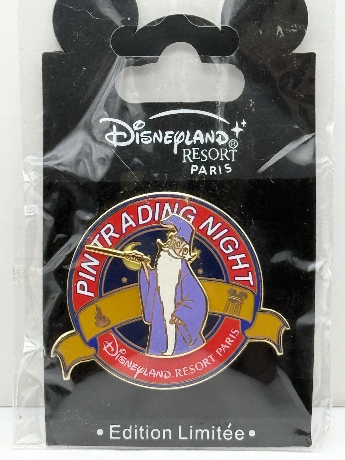 Disney 2009 DLRP Paris Merlin Sword In The Stone Pin Trading Night 380/400 Pin