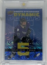 2024-25 UD Tim Hortons Dynamic Debuts Taylor Heise