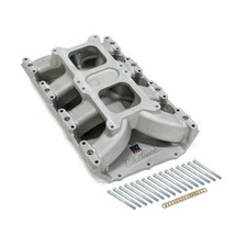 Edelbrock 75245 One Dual Quad Intake Manifold For Mopar 426 Hemi Aluminum Edelbrock 75245 One Dual Quad Intake Manifold For Mopar 426 Hemi Aluminum