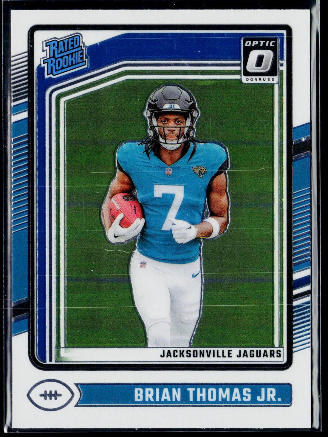 2024 Donruss Optic #214 Brian Thomas Jr. Holo