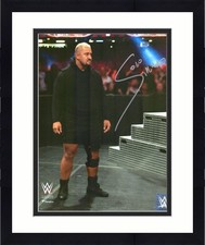 Framed Solo Sikoa WWE Autographed 8