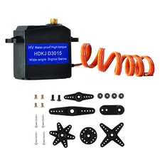D3015 15kg Metal Gear Waterproof Digital Servo High Torque RC Car Accessory