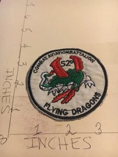 US Army 52nd Combat Aviation Battalion Patch Vietnam 11/24/25 theater made