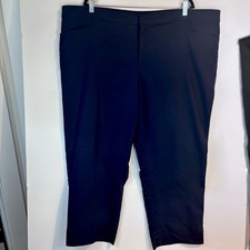 Chaps Women's Navy Blue Trousers