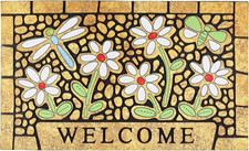 Welcome Door Mat 17X 30 Inch Front Doormat Outdoors for Home Entrance