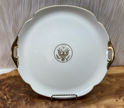 VTG Pickard China United States House of Representatives Cake Plate 11  Handles