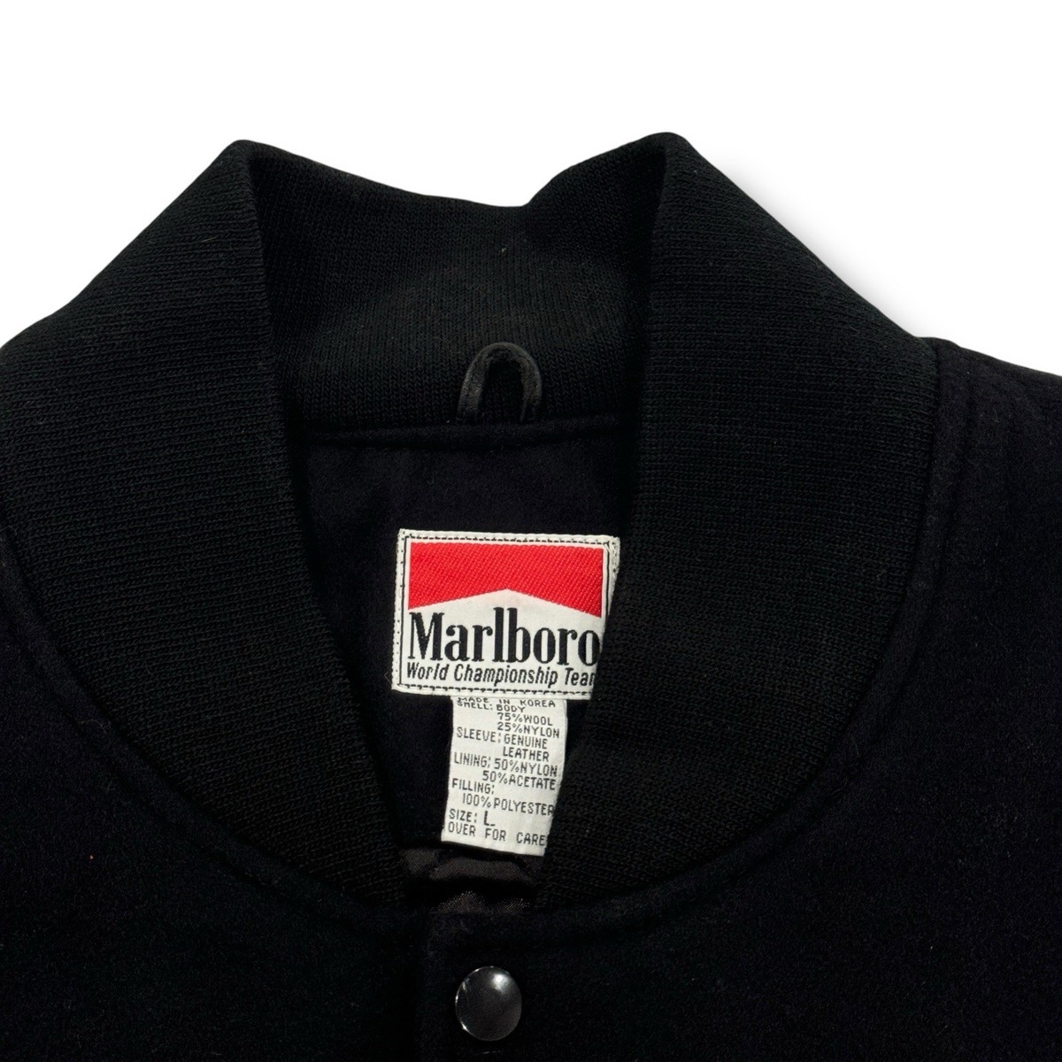 RARE Vintage Marlboro Racing Jacket 90s Retro Varsity World