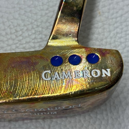 Head only Scotty Cameron pro platinum Del Mar 3.5 Copper Oil Can Custom - Picture 13 of 14