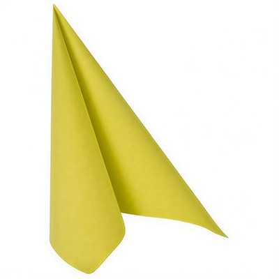 Royal Collection Servietten, Limette, 1/4 3W, 40 x 40 cm, 50 Stück.