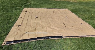 roam adventure tent Vagabond XL Rooftop - Slate Grey/Navy Blue A stout 1 Sunzout Size:50'x60' Tilbehør til markiser |