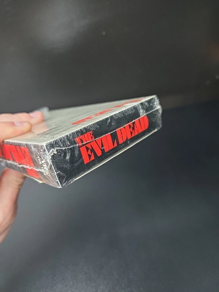 The Evil Dead VHS Original 80s Release Shrink/Sticker/Case EX HBO Cannon - Image 4 of 4