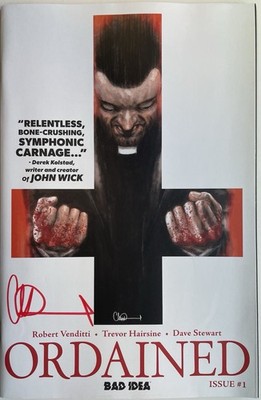 Ordained #1 (2025) Adlard Variant Cover Signed by Charlie Adlard