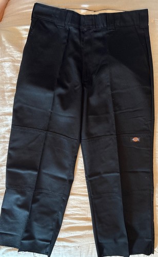 Neu mit Etikett Dickies Flex Twill Arbeitshose lockere Passform Herren 32 x 27 schwarz gerades Bein neu - Bild 2 von 8