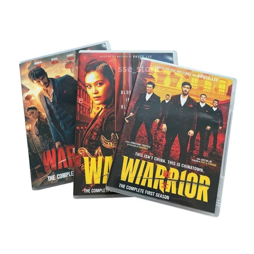 Warrior 2019-2023 Complete TV Series DVD Seasons 1-3 English Sub Region Free - product listing photo