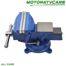 ALL-CARB Bench Vise with Anvil Swivel 5" Locking Base Table Top Clamp Heavy Vice