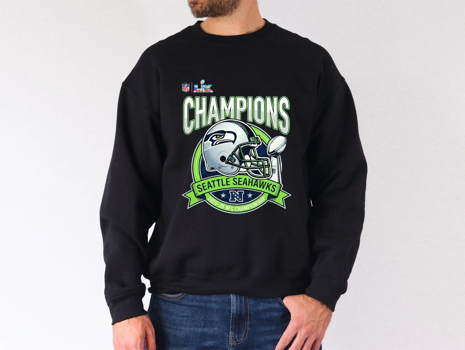 Seattle Seahawks  2025-26 NFC Championship Sweatshirt