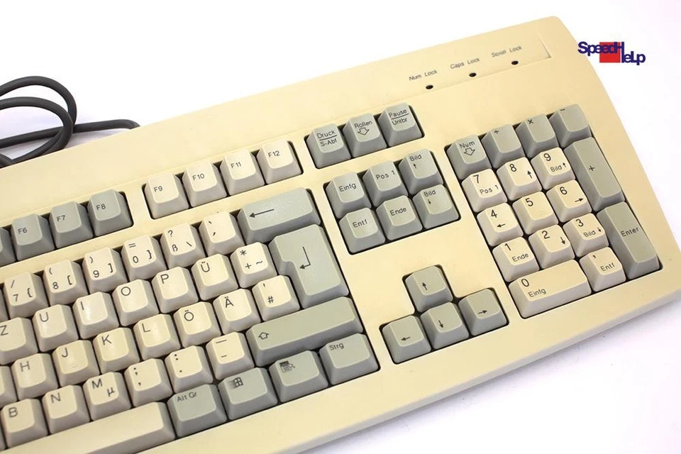 GATEWAY 2000 2196003-13-111 PS/2 TASTATUR KEYBOARD DEUTSCH DE QWERTZ COMPUTER 5 - Bild 3 von 4