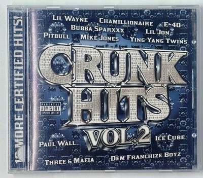 Crunk Hits, Vol. 2 [PA] by Various Artists (CD, Aug-2006, 2 Discs, TVT (Dist.))