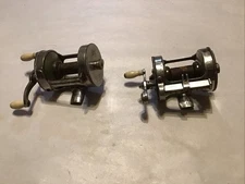 Pair Of Old Vintage MEISSELBACH OKEH Reels,No. 620 & 625 Casting Reels Lot M4