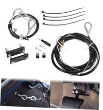 Ready Brake Cable Harness Kit for RV Flat Towing, Extra Brake Black Cables Kit