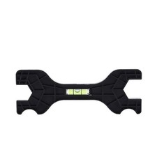 For Showerhead Nuts Shower Wrench Built-in Level Bubble Center Distance Gauge