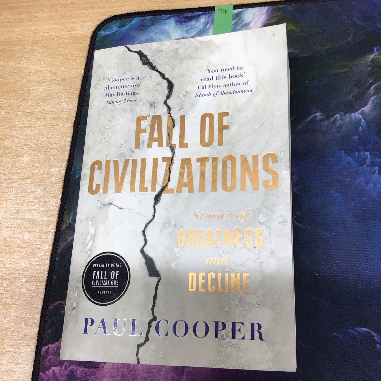 Paul Cooper Fall of Civilizations (Paperback)
