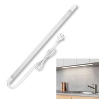 Unterbauleuchte KüChe LED 60Cm 8W 600Lm 3000K Weiß Schrankbeleuchtung 20.000H