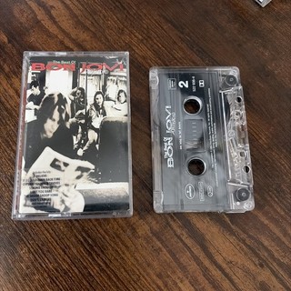 Bon Jovi Cross Road 'The Best Of' Cassette Tape 1994 excellent condition tested