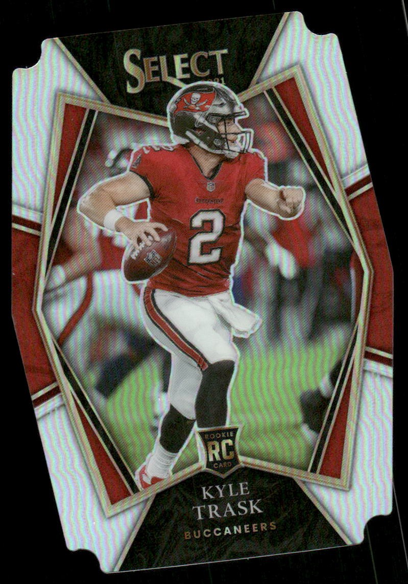 2021 Panini Select #163 Kyle Trask Silver Prizm Die Cut
