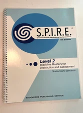 S.P.I.R.E. Level 2 Blackline Masters For Instructions And Assessment