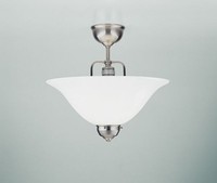 Deckenlampe Glas Messing Nickel Matt E27 Rund Ø35 Cm Wohnzimmer Deckenleuchte