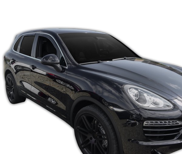 Windabweiser Regenabweiser Heko FüR Porsche Cayenne 2 2010-2018 5-TüRer 4-Tlg-image