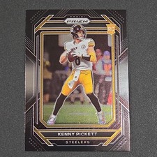 2022 Panini Chronicles - Prizm Black Kenny Pickett #PB-6 (RC)