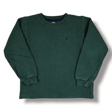 Vintage 90s Polo Ralph Lauren Sweatshirt Kids Size 6 6T Pullover Crewneck Y2K