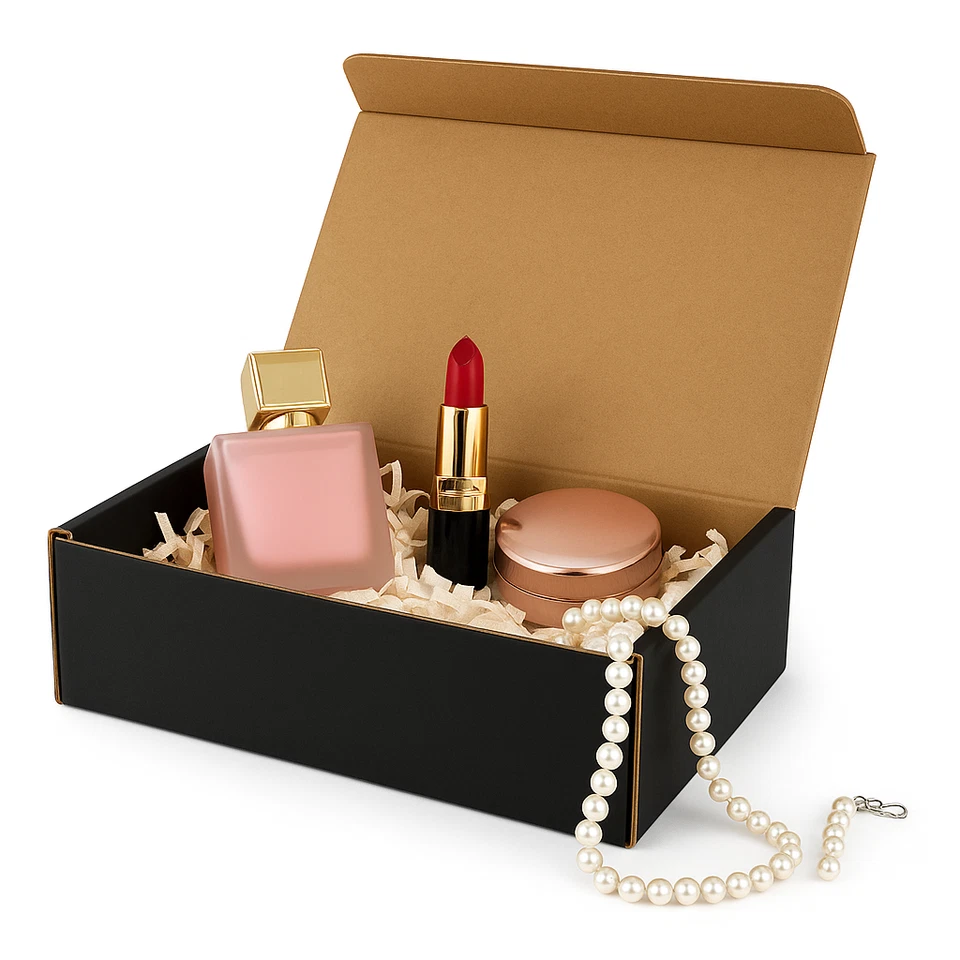 25 Black Shipping Boxes 10x8x4 | Matte Self-Seal Mailers – No Tape Needed - Image 4 of 4