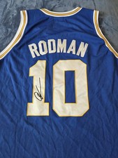 Sz 60 Vintage Von Dutch 1986 Dennis Rodman Savages Jersey Stitched Signature #10