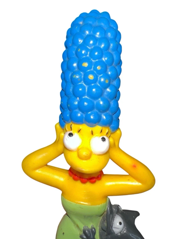 Lote De Figuras PVC De Colección Los Simpson Marge Lisa Abuelo Vampiro Burger King Coleccionable Foto 2 de 4