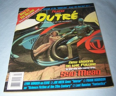 Outre'-No. 20-Fantasy Film Magazine-Bruce Lee, Van Williams, Syd Mead, Telstar