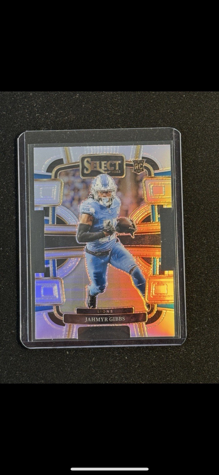 2023 Panini Select - Concourse Jahmyr Gibbs #34 Silver Prizm Die-Cut (RC)