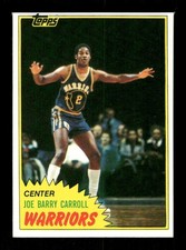 1981-82 Topps #71W West Joe Barry Carroll  RC NM-NMMT BXCP71