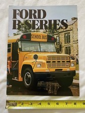 1983 Ford B-Series School Bus 3208 Diesel advertisement sales & specs brochure