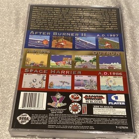 Sega Ages (Sega Saturn, 1997) CIB Complete w Manual + Registration Card