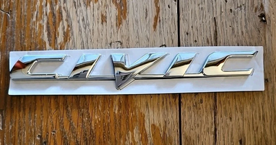 #ad For 2006 11 Honda Civic Rear Trunk Lid Chrome Letter Logo Badge Emblem Sport new $7.99